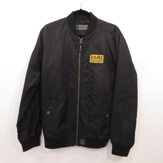 HARLEY-DAVIDSON | ハーレーダビットソン HDMC Patch Slim Fit Bomber Jacket その他アウター 97457-18VM ブラック サイズ：S【姫路東店】