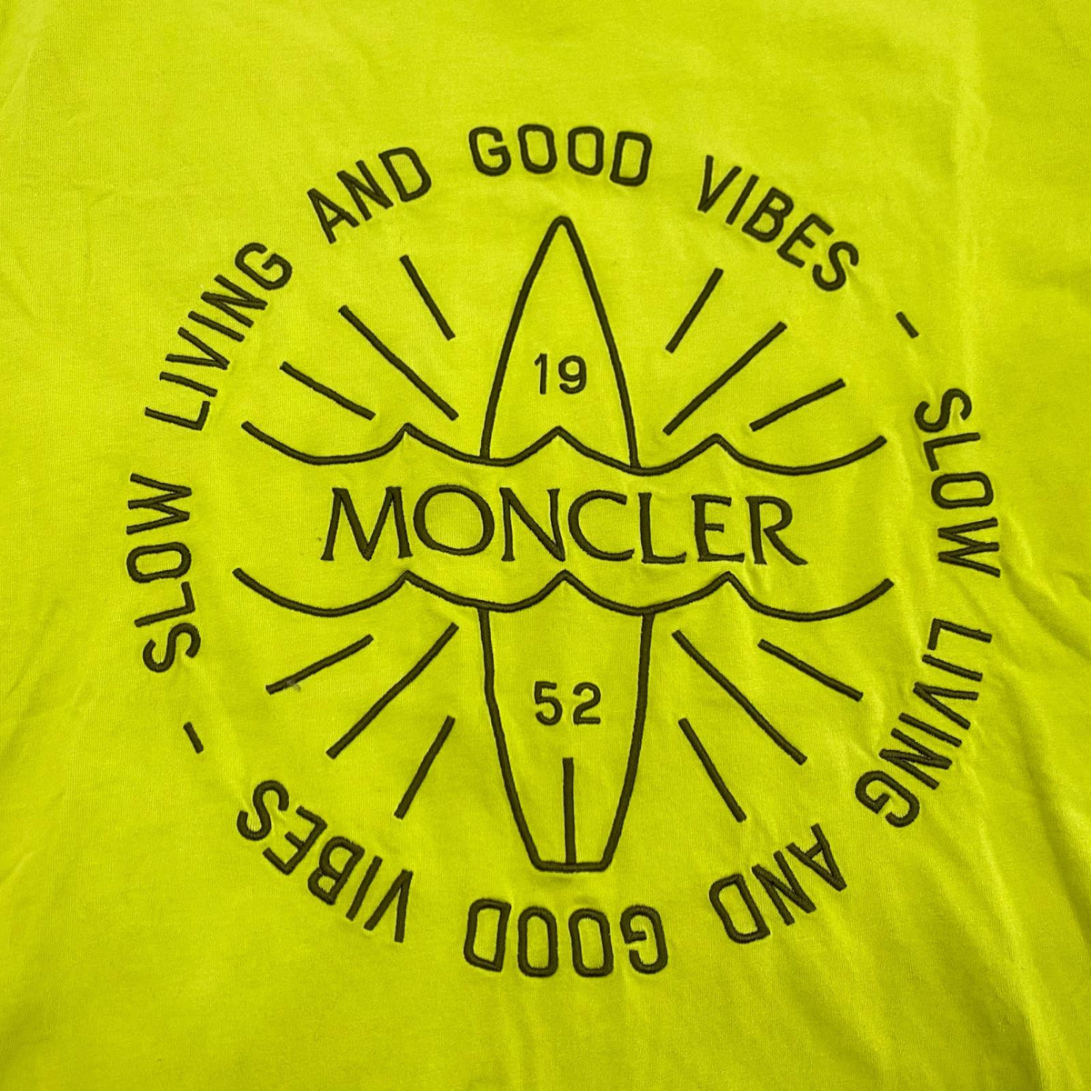 MONCLER | モンクレール 半袖Ｔシャツ J10918C00036 国内正規品 ライトグリーン サイズ：S【姫路東店】