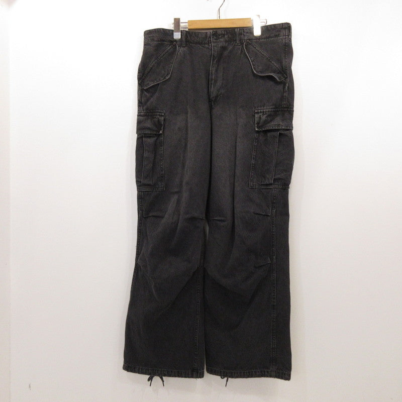 AVIREX | アヴィレックス M-65 FATIGUE DENIM PANTS カーゴパンツ 783-3911006 ｻｲｽﾞ:2XL ブラック【姫路東店】