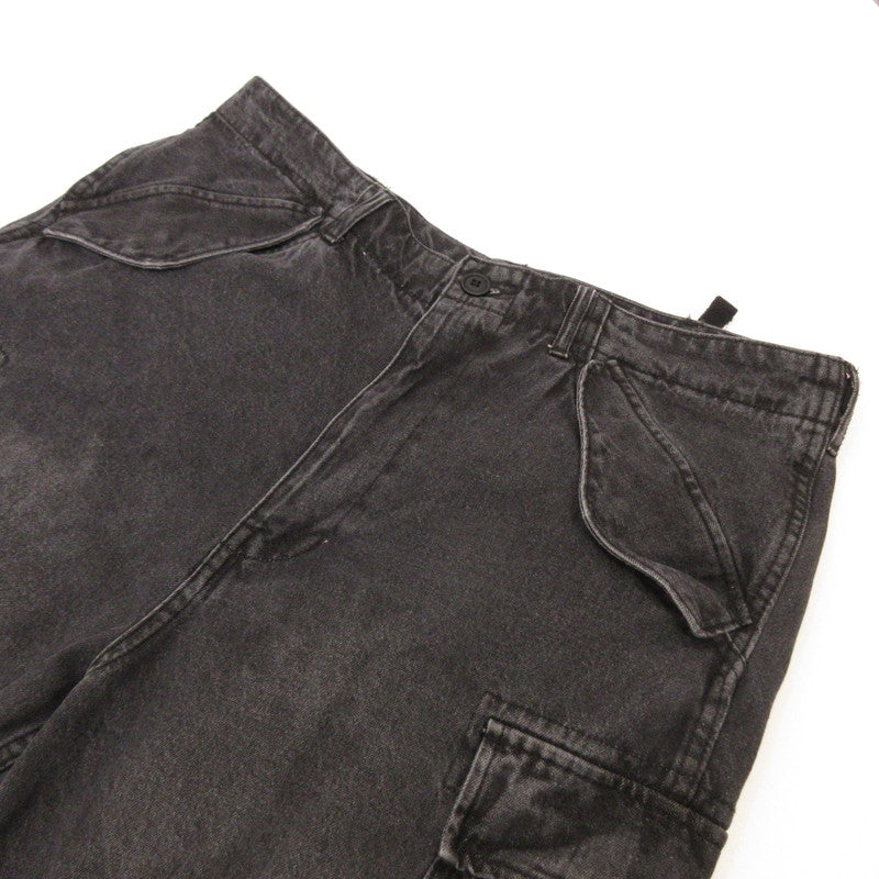 AVIREX | アヴィレックス M-65 FATIGUE DENIM PANTS カーゴパンツ 783-3911006 ｻｲｽﾞ:2XL ブラック【姫路東店】