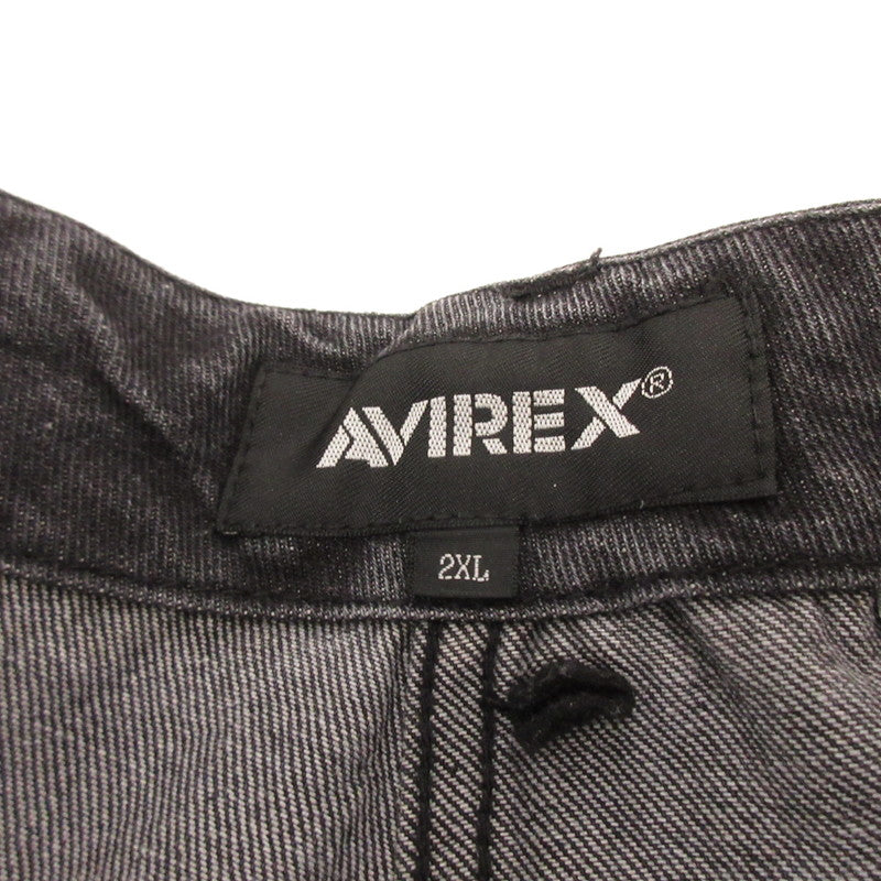 AVIREX | アヴィレックス M-65 FATIGUE DENIM PANTS カーゴパンツ 783-3911006 ｻｲｽﾞ:2XL ブラック【姫路東店】