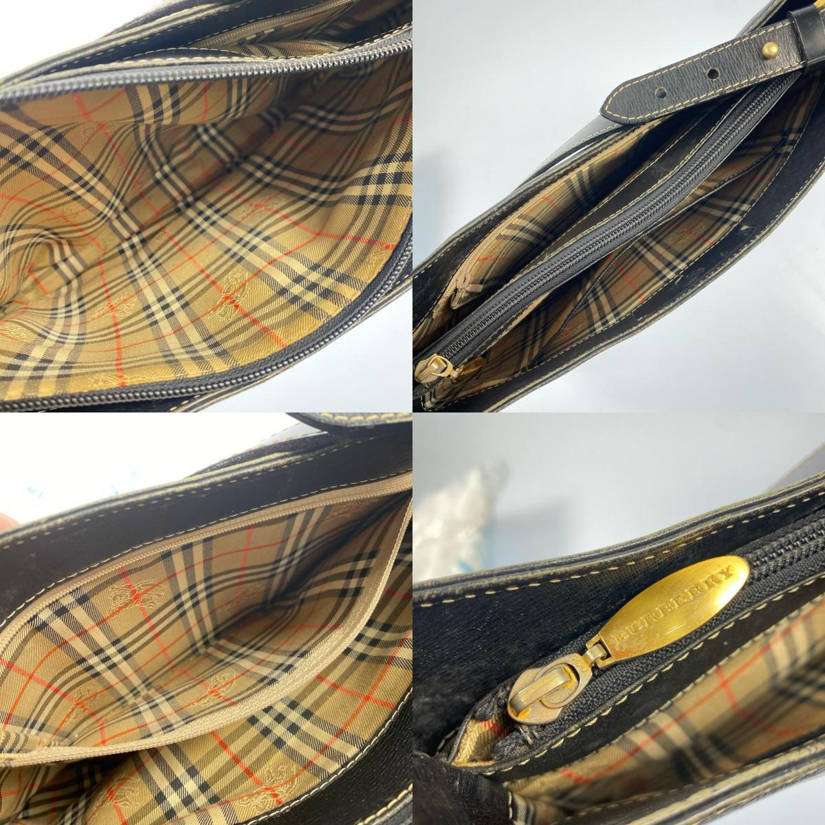 BURBERRY | バーバリー ワンショルダーバッグ ブラック【姫路東店】