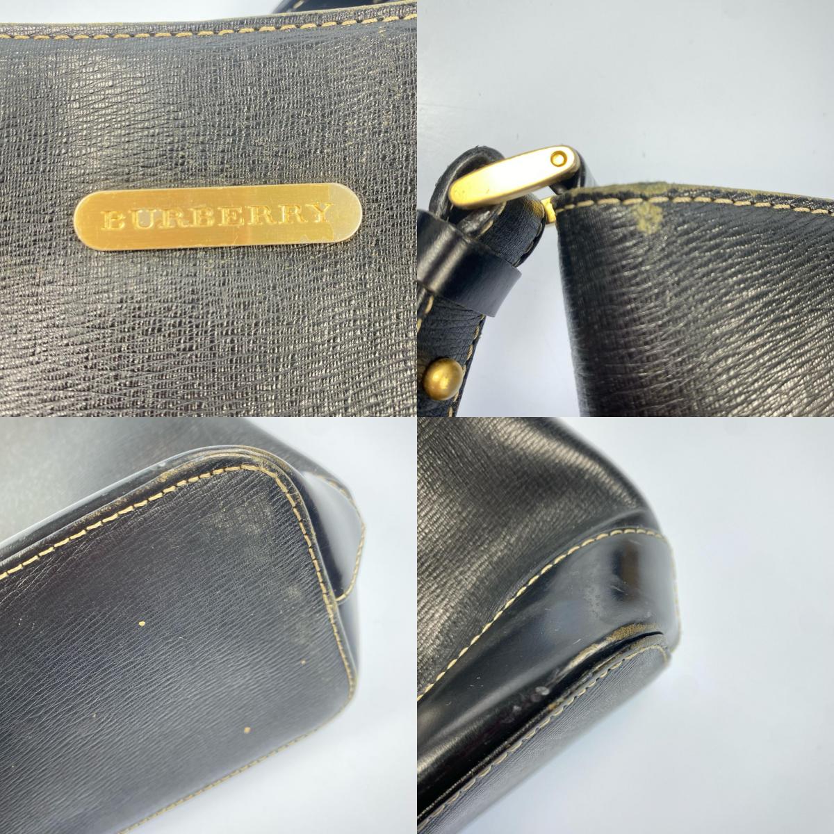 BURBERRY | バーバリー ワンショルダーバッグ ブラック【姫路東店】