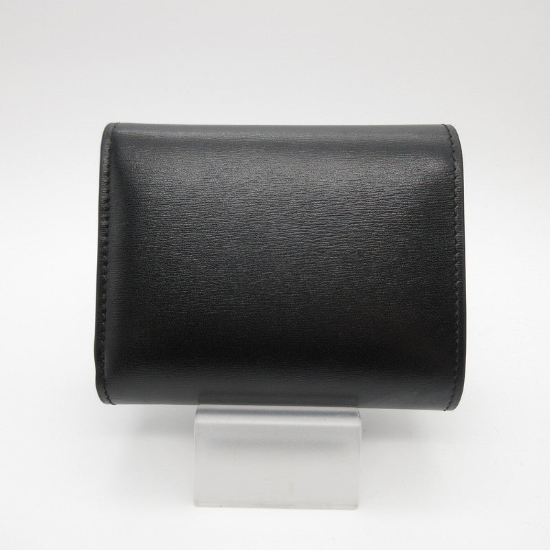 CELINE | セリーヌ シャイニーカーフスキン スモール フラップウォレット トリオンフ 三つ折り財布 10D783DPV【姫路東店】