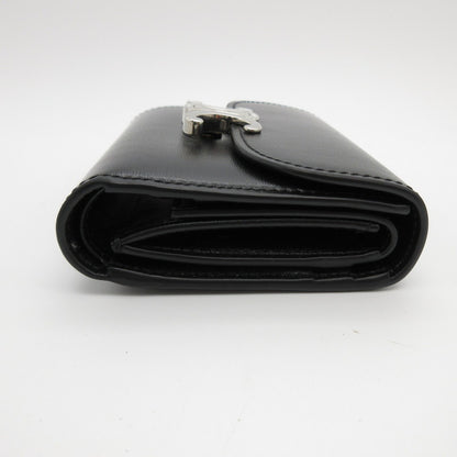 CELINE | セリーヌ シャイニーカーフスキン スモール フラップウォレット トリオンフ 三つ折り財布 10D783DPV【姫路東店】