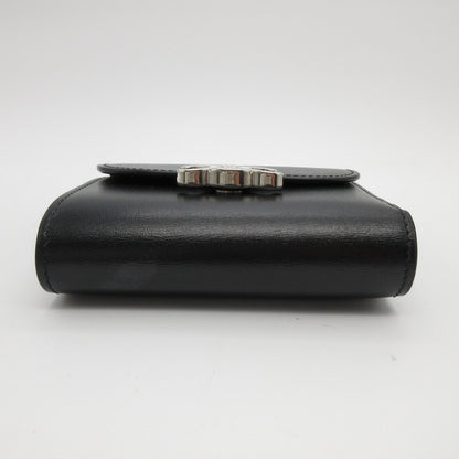 CELINE | セリーヌ シャイニーカーフスキン スモール フラップウォレット トリオンフ 三つ折り財布 10D783DPV【姫路東店】