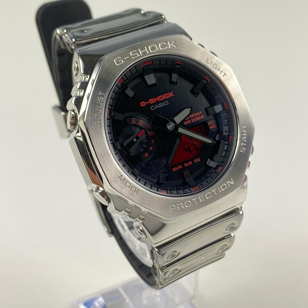 G-SHOCK | ジーショック 腕時計 GM-2100YRA-8AJF アナデジクォーツ シルバー【姫路東店】