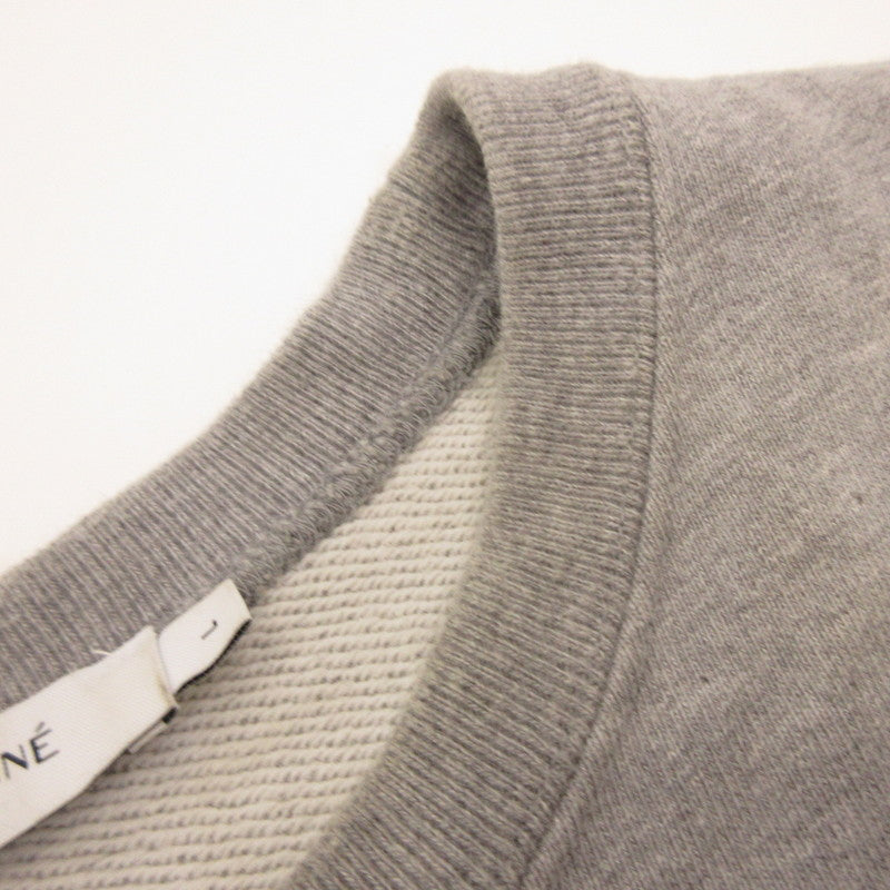 MAISON KITSUNE | メゾンキツネ JP EXCLUSIVE rue de richelieu SWEATSHIRT スウェット KMM34510 グレー サイズ：L【姫路東店】
