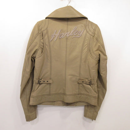 HARLEY-DAVIDSON | ハーレーダビットソン Santa Fe Leather Jacket レザー 97158-13VW ベージュ サイズ：M【姫路東店】