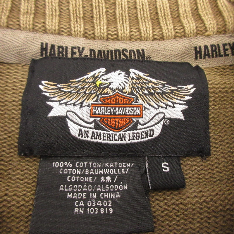 HARLEY-DAVIDSON | ハーレーダビットソン セーター 96344-11VM ベージュ サイズ：S【姫路東店】