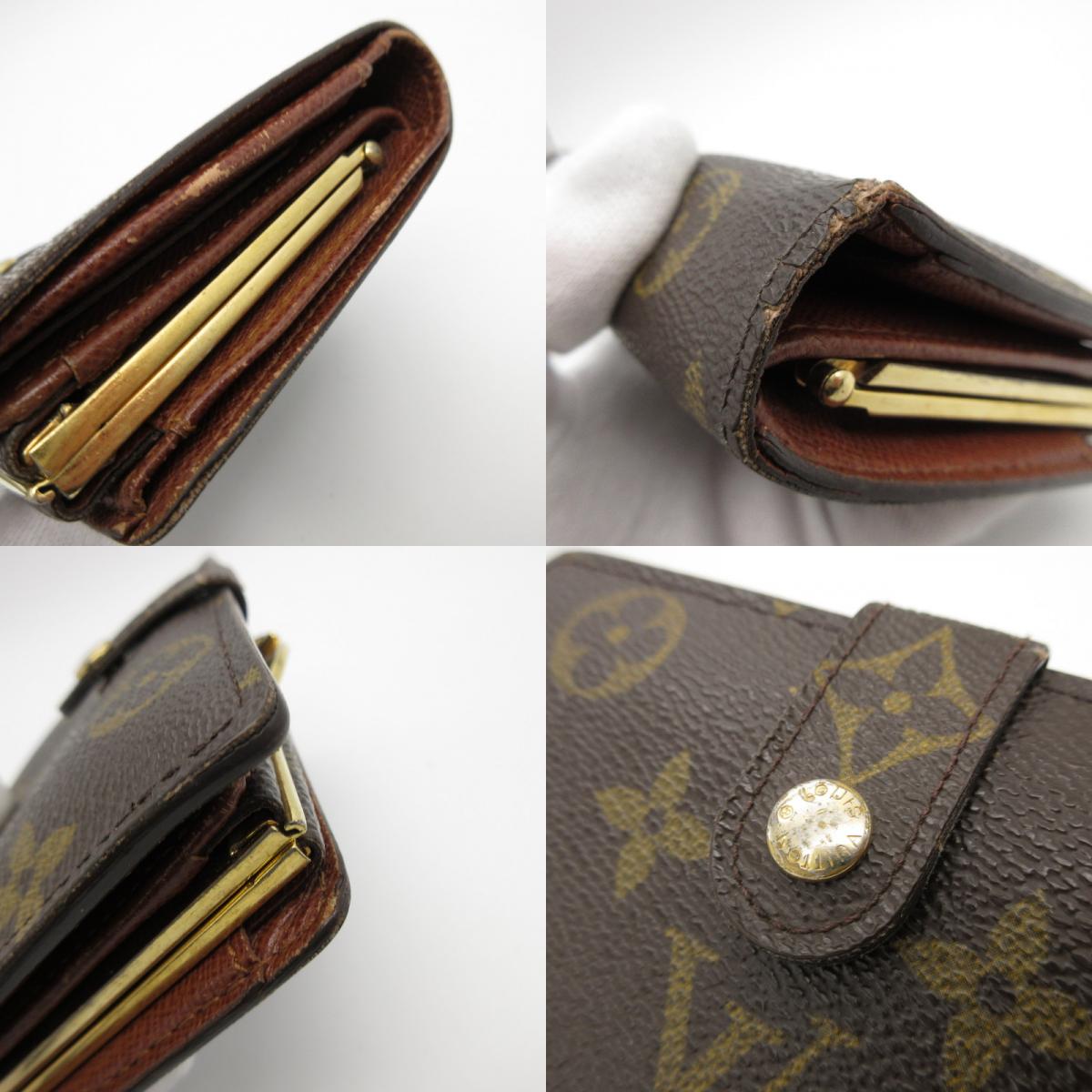 LOUIS VUITTON | ルイ・ヴィトン モノグラム ポルトフォイユヴェノワ がま口財布 M61674【姫路東店】