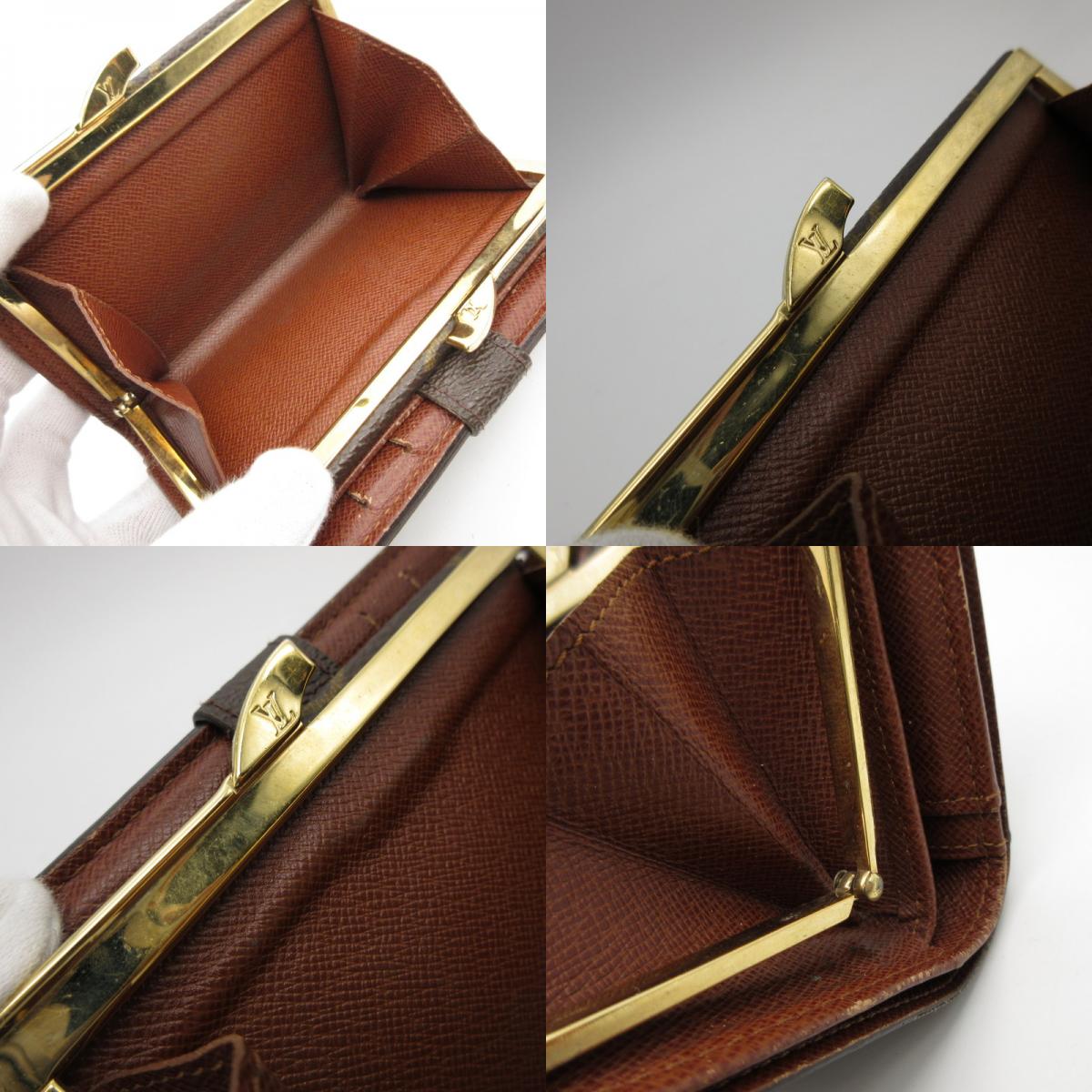 LOUIS VUITTON | ルイ・ヴィトン モノグラム ポルトフォイユヴェノワ がま口財布 M61674【姫路東店】