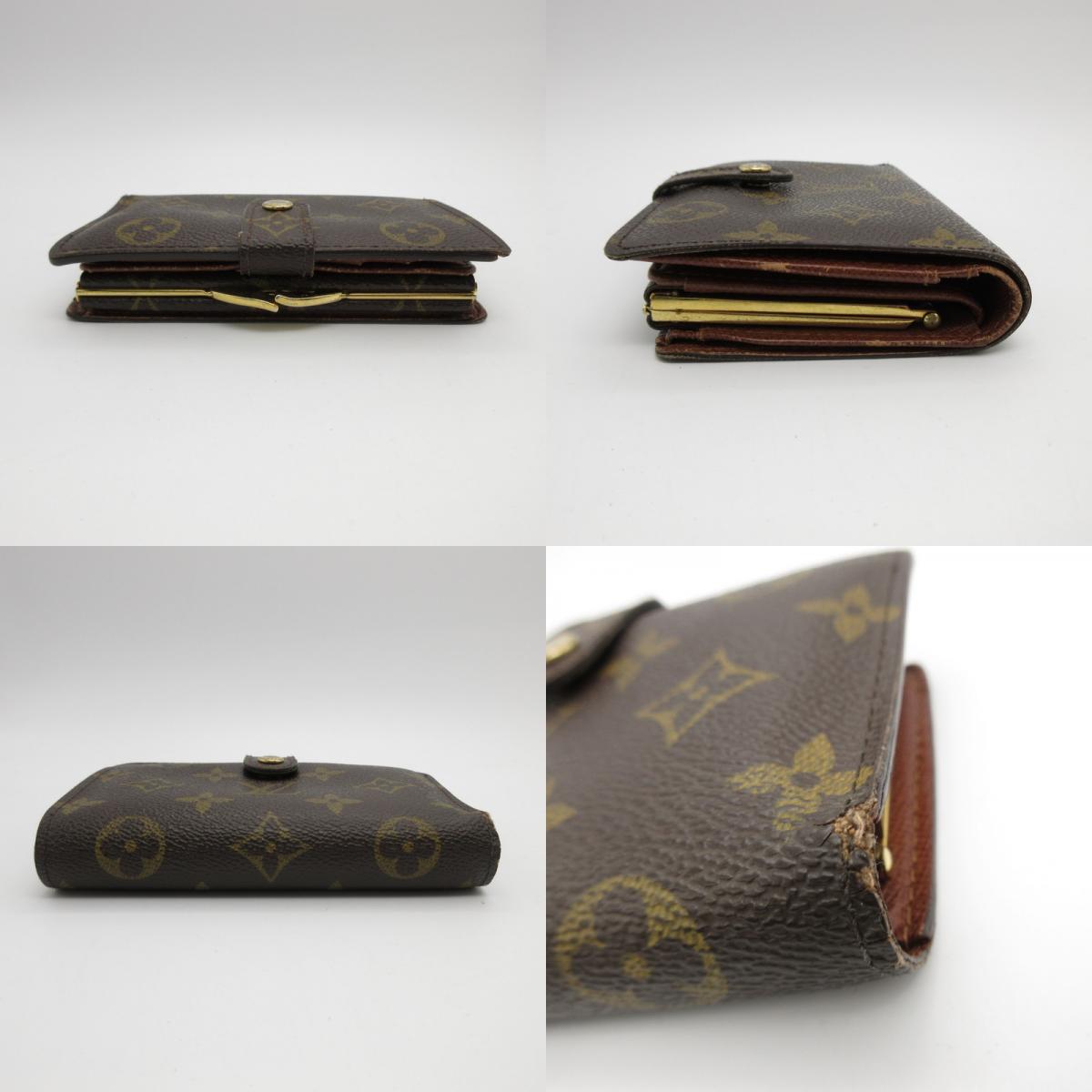 LOUIS VUITTON | ルイ・ヴィトン モノグラム ポルトフォイユヴェノワ がま口財布 M61674【姫路東店】