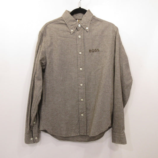 HUGO BOSS | ヒューゴボス 長袖シャツ 10253522 グレー サイズ：S【姫路東店】