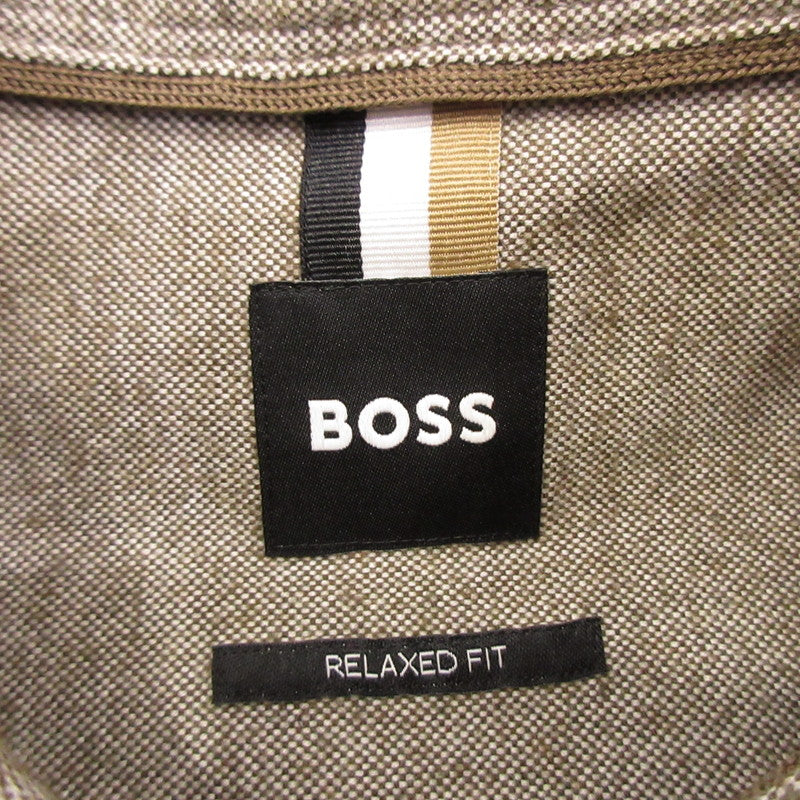 HUGO BOSS | ヒューゴボス 長袖シャツ 10253522 グレー サイズ：S【姫路東店】