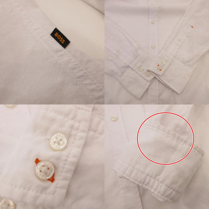 HUGO BOSS | ヒューゴボス 長袖シャツ ホワイト サイズ：L【姫路東店】
