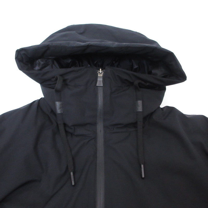 Herno | ヘルノ LAMINAR GORE-TEX フーデッドダウンジャケット ダウンジャケット PI115UL-11121-9300 ブラック サイズ：48【姫路東店】