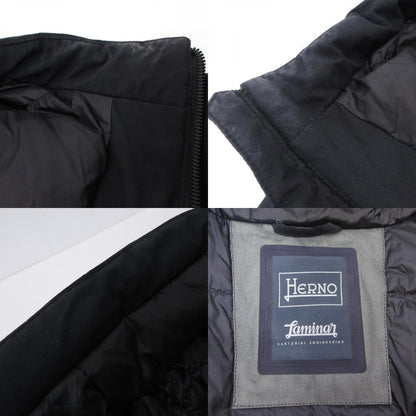 Herno | ヘルノ LAMINAR GORE-TEX フーデッドダウンジャケット ダウンジャケット PI115UL-11121-9300 ブラック サイズ：48【姫路東店】