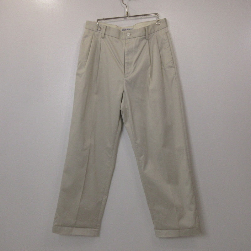WACKOMARIA | ワコマリア DOUBLE PLEATED CHINO TROUSERS パンツ ベージュ サイズ：L【姫路東店】