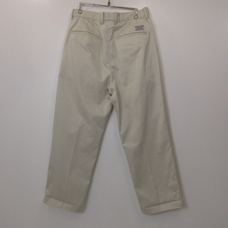 WACKOMARIA | ワコマリア DOUBLE PLEATED CHINO TROUSERS パンツ ベージュ サイズ：L【姫路東店】