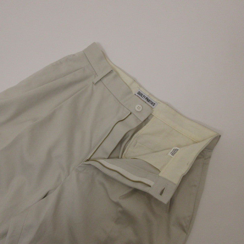WACKOMARIA | ワコマリア DOUBLE PLEATED CHINO TROUSERS パンツ ベージュ サイズ：L【姫路東店】