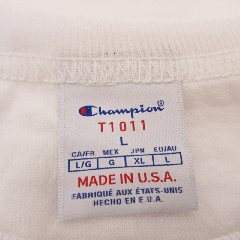 Champion | チャンピオン ティーテンイレブン ロングスリーブTシャツ 長袖Ｔシャツ C5ZB403Z ホワイト サイズ：XL【姫路東店】
