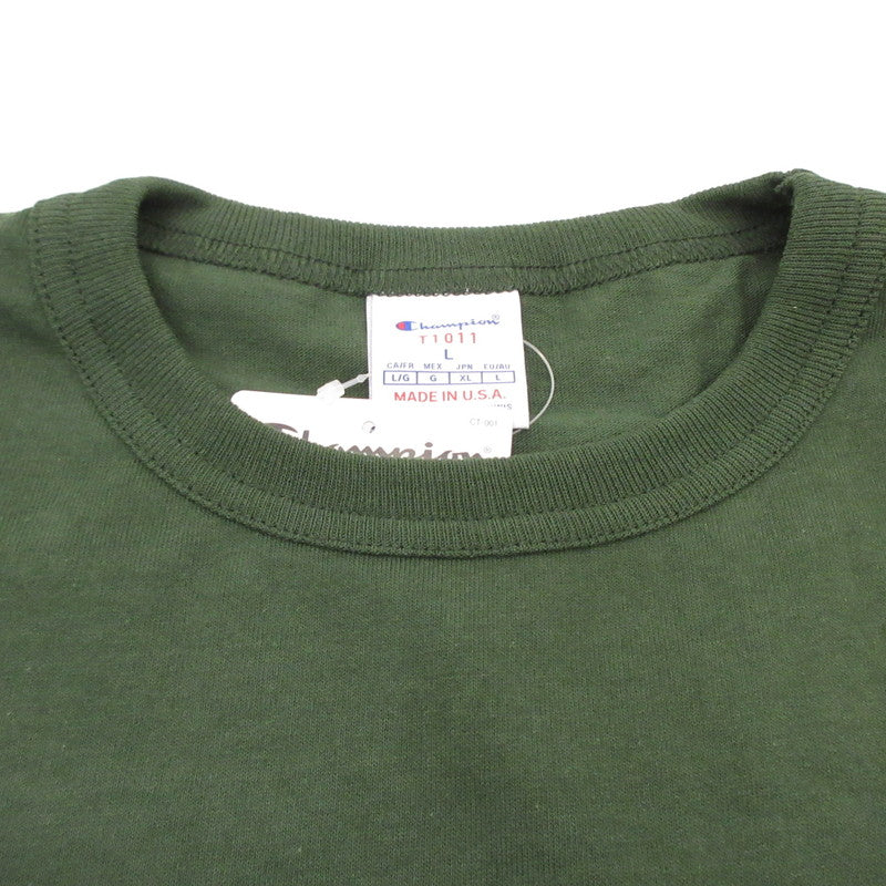 Champion | チャンピオン ティーテンイレブン ロングスリーブTシャツ 長袖Ｔシャツ C5ZB403Z カーキ サイズ：XL【姫路東店】