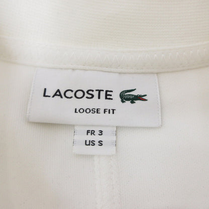 LACOSTE | ラコステ パッチワークテックスウェットクルーネック スウェット SH0101 ホワイト サイズ：S【姫路東店】