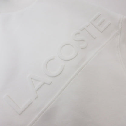 LACOSTE | ラコステ パッチワークテックスウェットクルーネック スウェット SH0101 ホワイト サイズ：S【姫路東店】