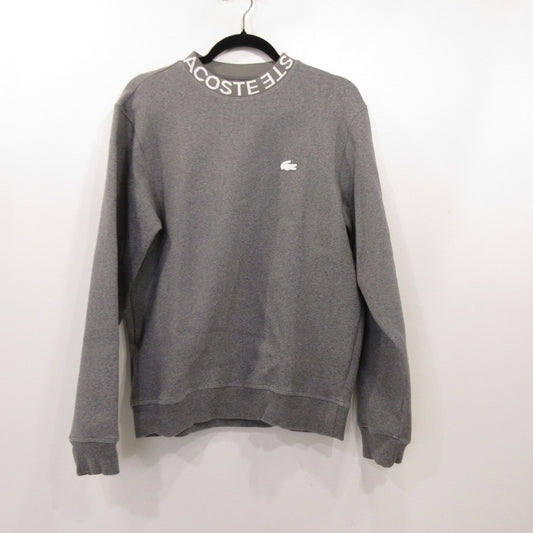LACOSTE | ラコステ コットンブレンドロゴネックスウェットシャツ スウェット SH7446 グレー サイズ：S【姫路東店】