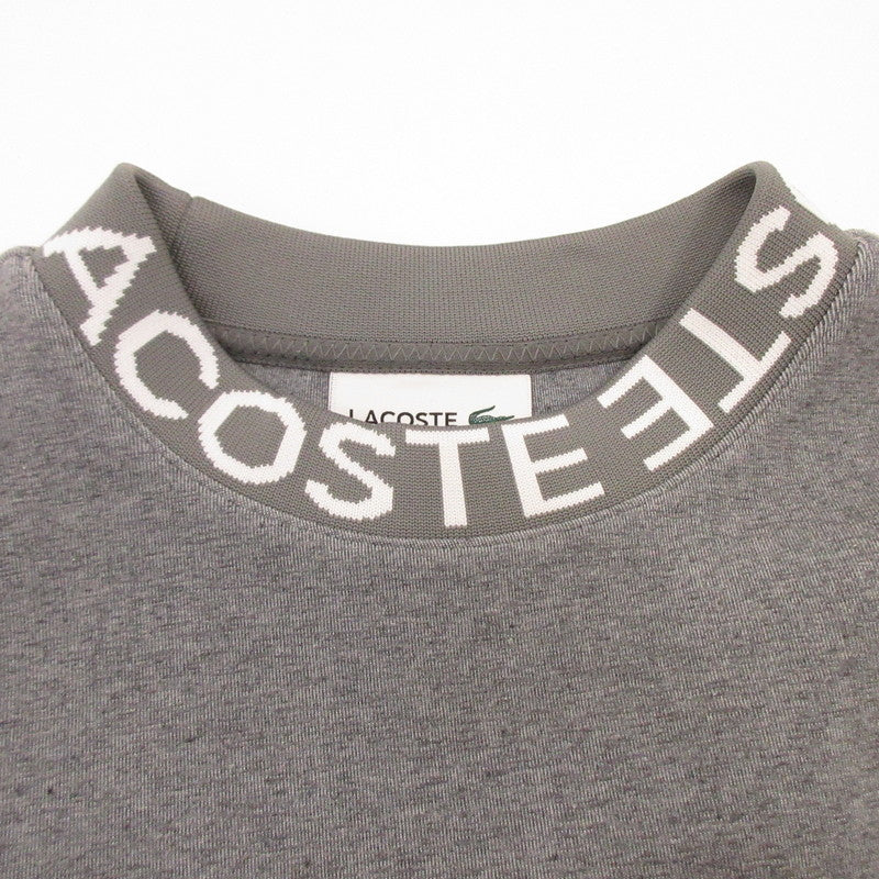 LACOSTE | ラコステ コットンブレンドロゴネックスウェットシャツ スウェット SH7446 グレー サイズ：S【姫路東店】