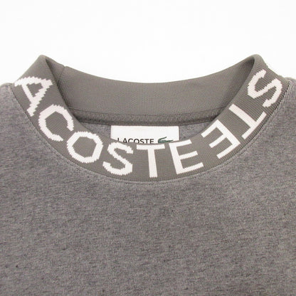 LACOSTE | ラコステ コットンブレンドロゴネックスウェットシャツ スウェット SH7446 グレー サイズ：S【姫路東店】