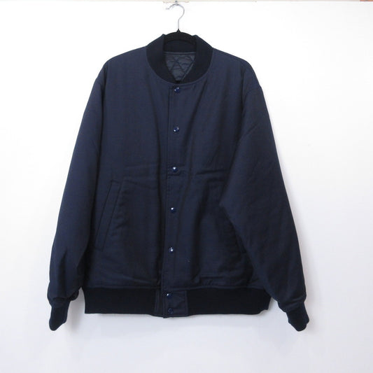UNIVERSAL PRODUCTS(1LDKコーナー) | ユニバーサルプロダクツ CANONICO WOOL GABARDINE QUILTING BOMBER BLOUSON ブルゾン 223-60401 ネイビー サイズ：3【姫路東店】