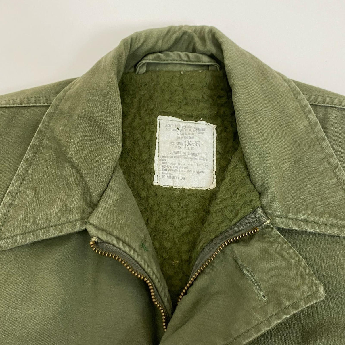 MILITARY衣料 | ミリタリーイリョウ A-2 DECK JACKT その他アウター 8415-00-753-5611 デッキジャケット 1985年製 カーキ サイズ：S【姫路東店】