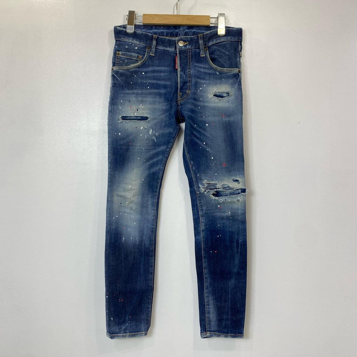 DSQUARED2 | ディースクエアード SUPER TWINKY JEAN スキニーパンツ S74LB1254 2023S/S 国内正規品 ブルー サイズ：42【姫路東店】