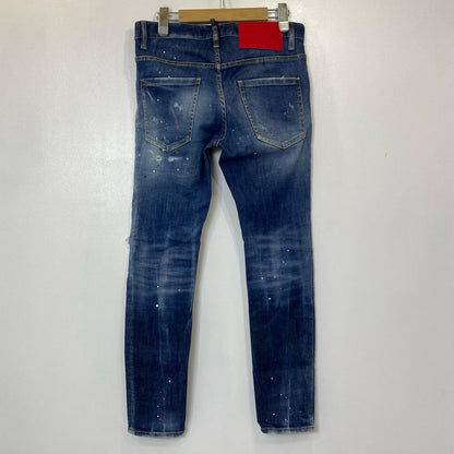 DSQUARED2 | ディースクエアード SUPER TWINKY JEAN スキニーパンツ S74LB1254 2023S/S 国内正規品 ブルー サイズ：42【姫路東店】