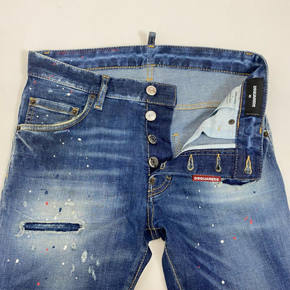 DSQUARED2 | ディースクエアード SUPER TWINKY JEAN スキニーパンツ S74LB1254 2023S/S 国内正規品 ブルー サイズ：42【姫路東店】