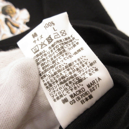 WACKOMARIA | ワコマリア TIM LEHI / WASHED HEAVY WEIGHT CREW NECK T-SHIRT 半袖Ｔシャツ 2026S/S ブラック サイズ：L【姫路東店】