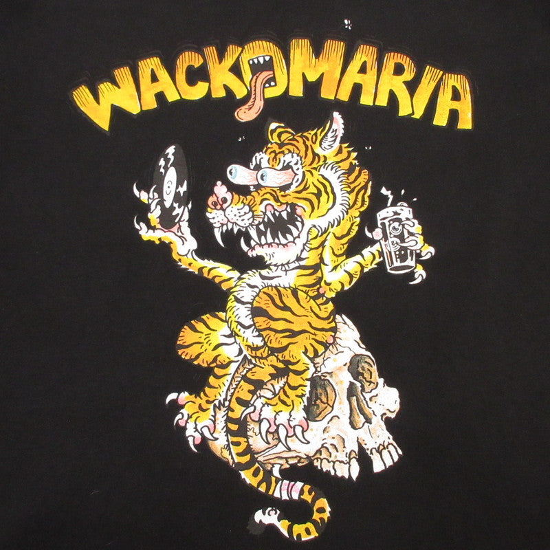 WACKOMARIA | ワコマリア TIM LEHI / WASHED HEAVY WEIGHT CREW NECK T-SHIRT 半袖Ｔシャツ 2026S/S ブラック サイズ：L【姫路東店】