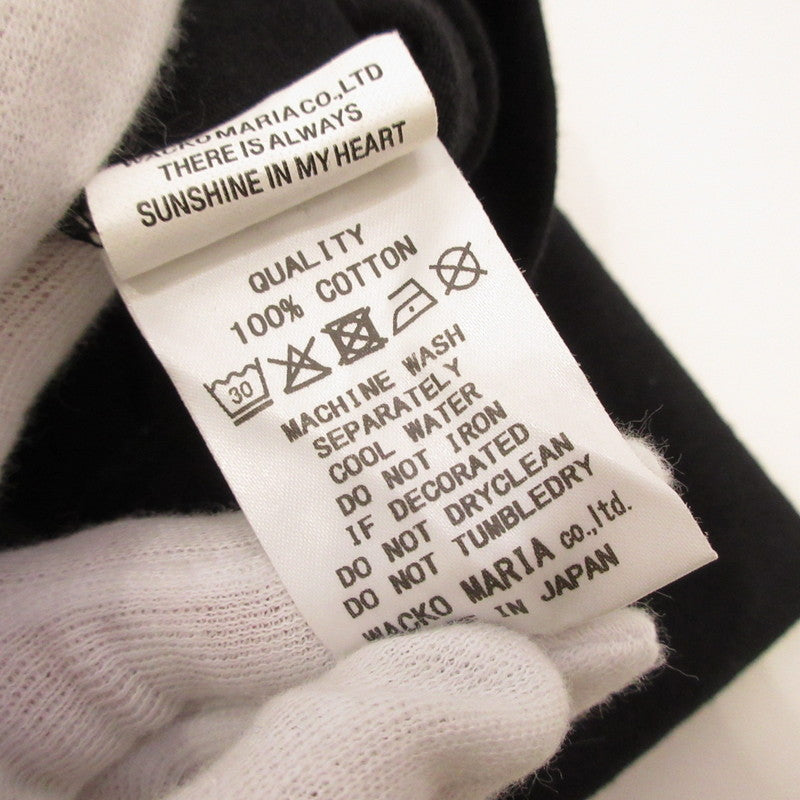 WACKOMARIA | ワコマリア TIM LEHI / WASHED HEAVY WEIGHT CREW NECK T-SHIRT 半袖Ｔシャツ 2026S/S ブラック サイズ：L【姫路東店】