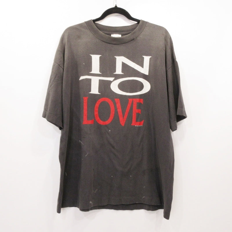 SAINT MICHAEL | セントマイケルセイントマイケル SS T-SHIRT IN TO LOVE 半袖Ｔシャツ SM-MK1-0000-002 グレー サイズ：XL【姫路東店】