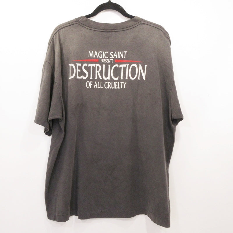 SAINT MICHAEL | セントマイケルセイントマイケル SS T-SHIRT IN TO LOVE 半袖Ｔシャツ SM-MK1-0000-002 グレー サイズ：XL【姫路東店】