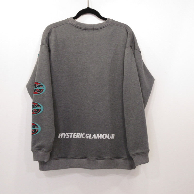 HYSTERIC GLAMOUR | ヒステリックグラマー スウェット 01193CS07 ｻｲｽﾞ:FREE グレー【姫路東店】