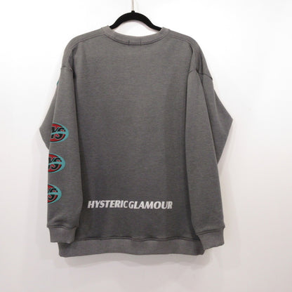 HYSTERIC GLAMOUR | ヒステリックグラマー スウェット 01193CS07 ｻｲｽﾞ:FREE グレー【姫路東店】