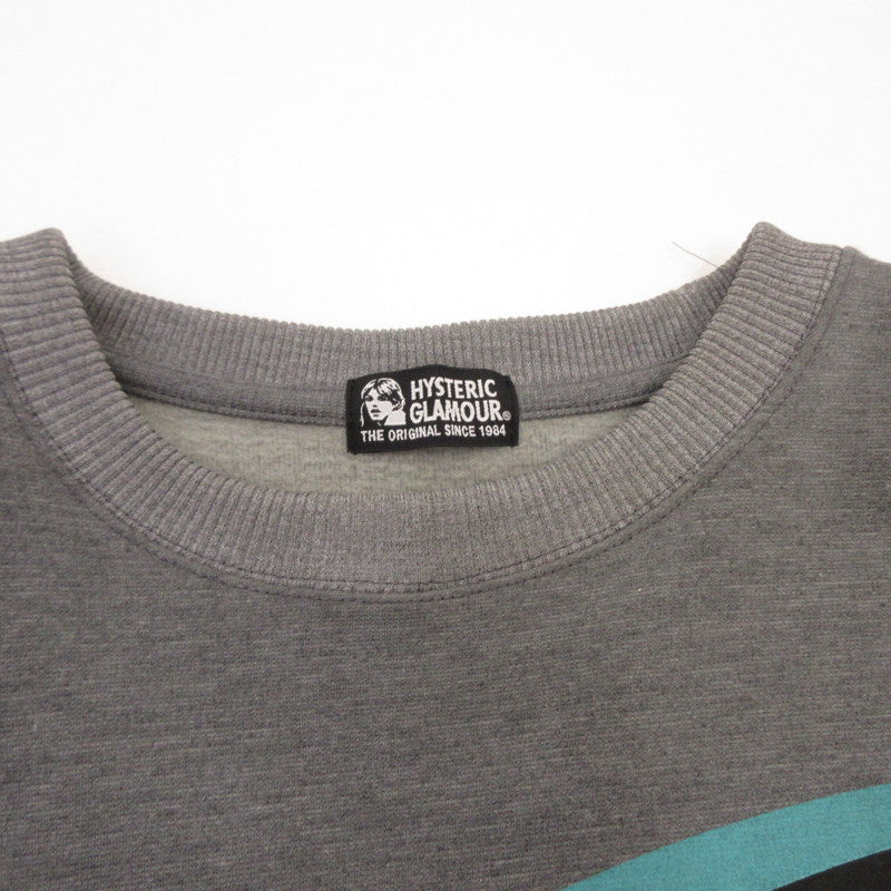 HYSTERIC GLAMOUR | ヒステリックグラマー スウェット 01193CS07 ｻｲｽﾞ:FREE グレー【姫路東店】