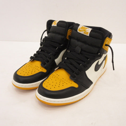 NIKE | ナイキ Air Jordan 1 Retro High OG 'Taxi' スニーカー 555088-711 イエロー 25.5cm【姫路東店】