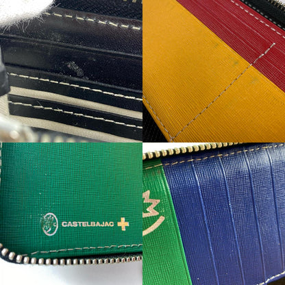 CASTEL BAJAC | カステルバジャック 長財布 81603 ラウンドファスナー長財布 ブラック【姫路東店】