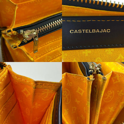 CASTEL BAJAC | カステルバジャック トルク 長財布 96636 ラウンドファスナー長財布 ブラック【姫路東店】