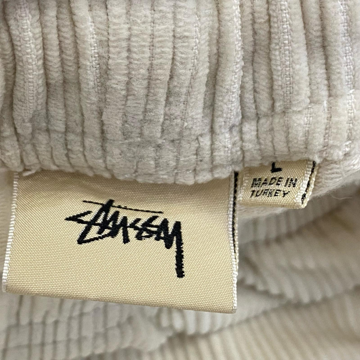 STUSSY | ステューシー Wide Wale Cord Beach Pant パンツ 116567 ホワイト サイズ：L【姫路東店】