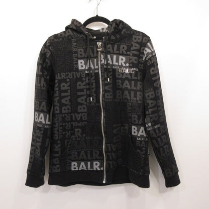 BALR. | ボーラー Q-SERIES ZIP AOP パーカー BA12611107JP ブラック サイズ：S【姫路東店】